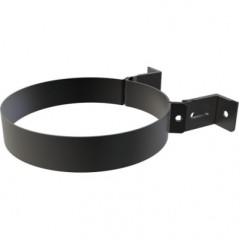 Wall Support 50-80mm dia 150mm - Black